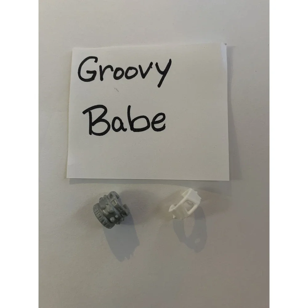 Lol Surprise OMG Doll Groovy Babe 2 Replacement Bracelets Silver & White